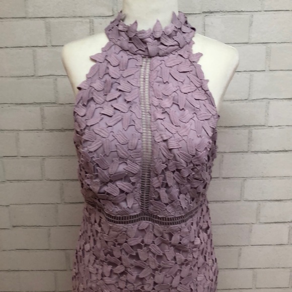 Lace Halter Dress - Picture 3 of 4